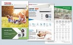 Новые каталог Toshiba 2018 года: бытовые и полупром. кондиционеры и VRF-системы